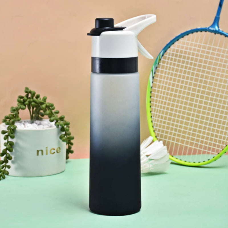 650ml Sports Water Bottle with Spray
