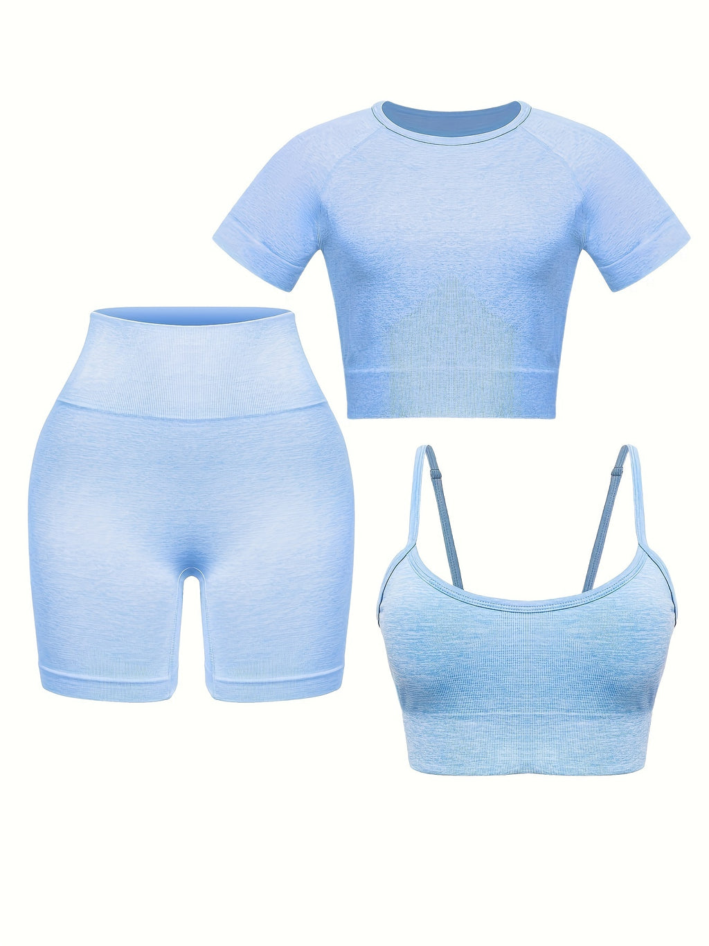 Women's 3-Piece Yoga Activewear Set