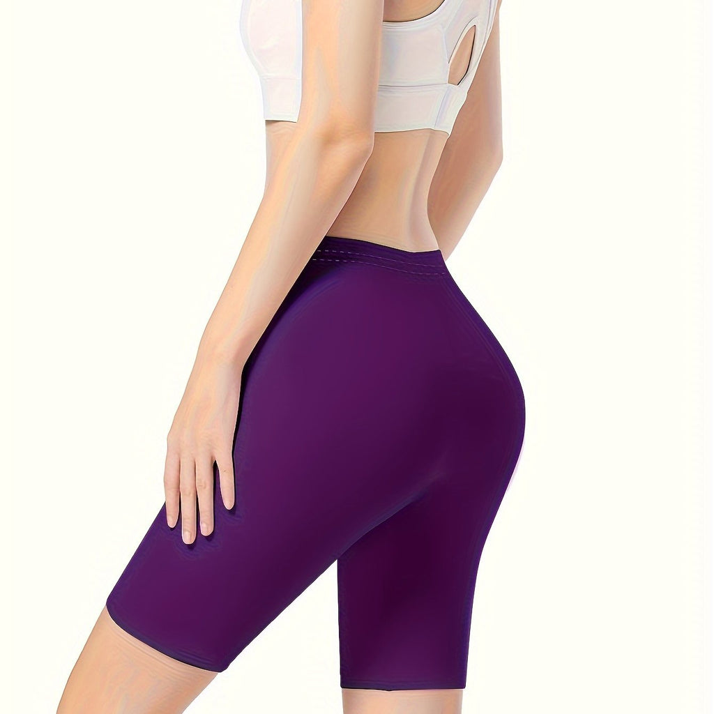 Women's High-Waisted Yoga Shorts