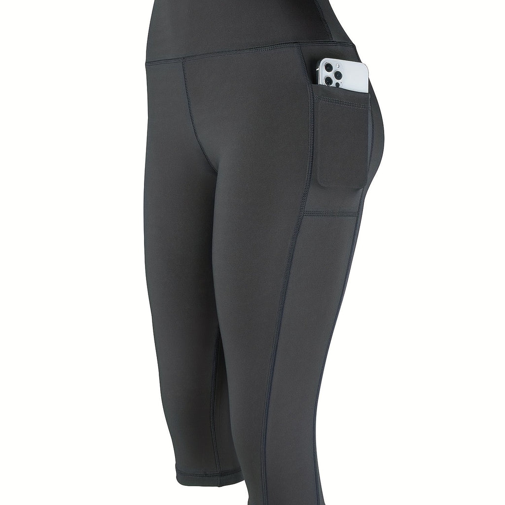 Women's Printed Yoga Leggings with Pockets