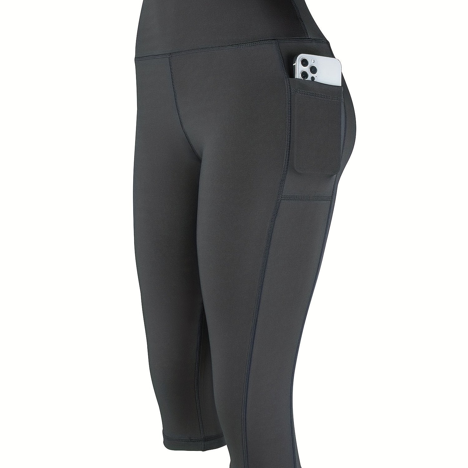 Women's Printed Yoga Leggings with Pockets