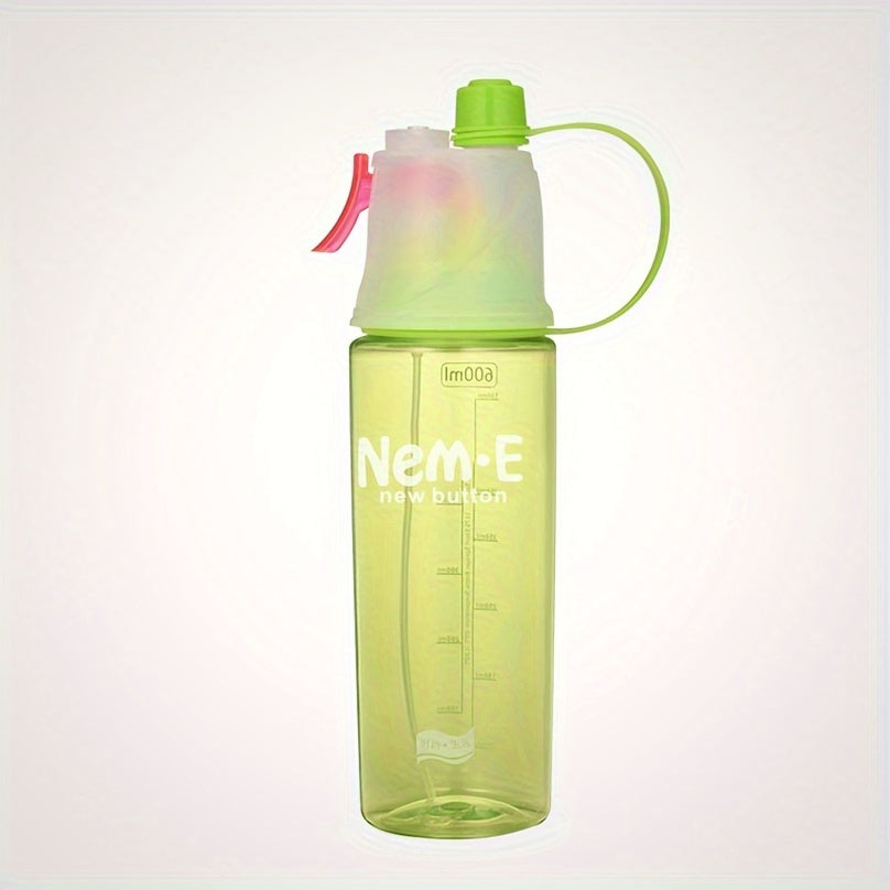 600ml Sports Water Bottle with Straw