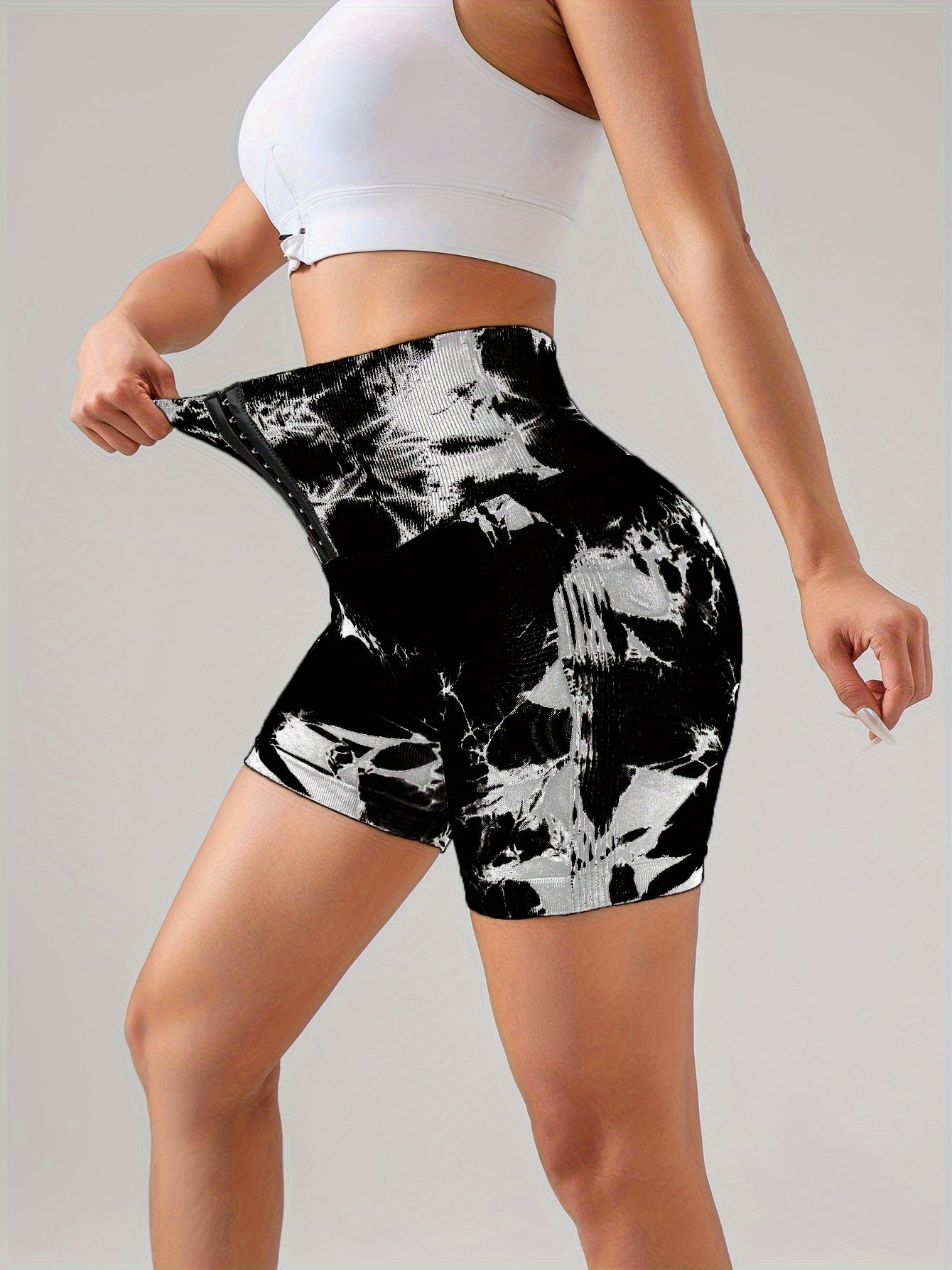 Women's High-Waisted Yoga Shorts