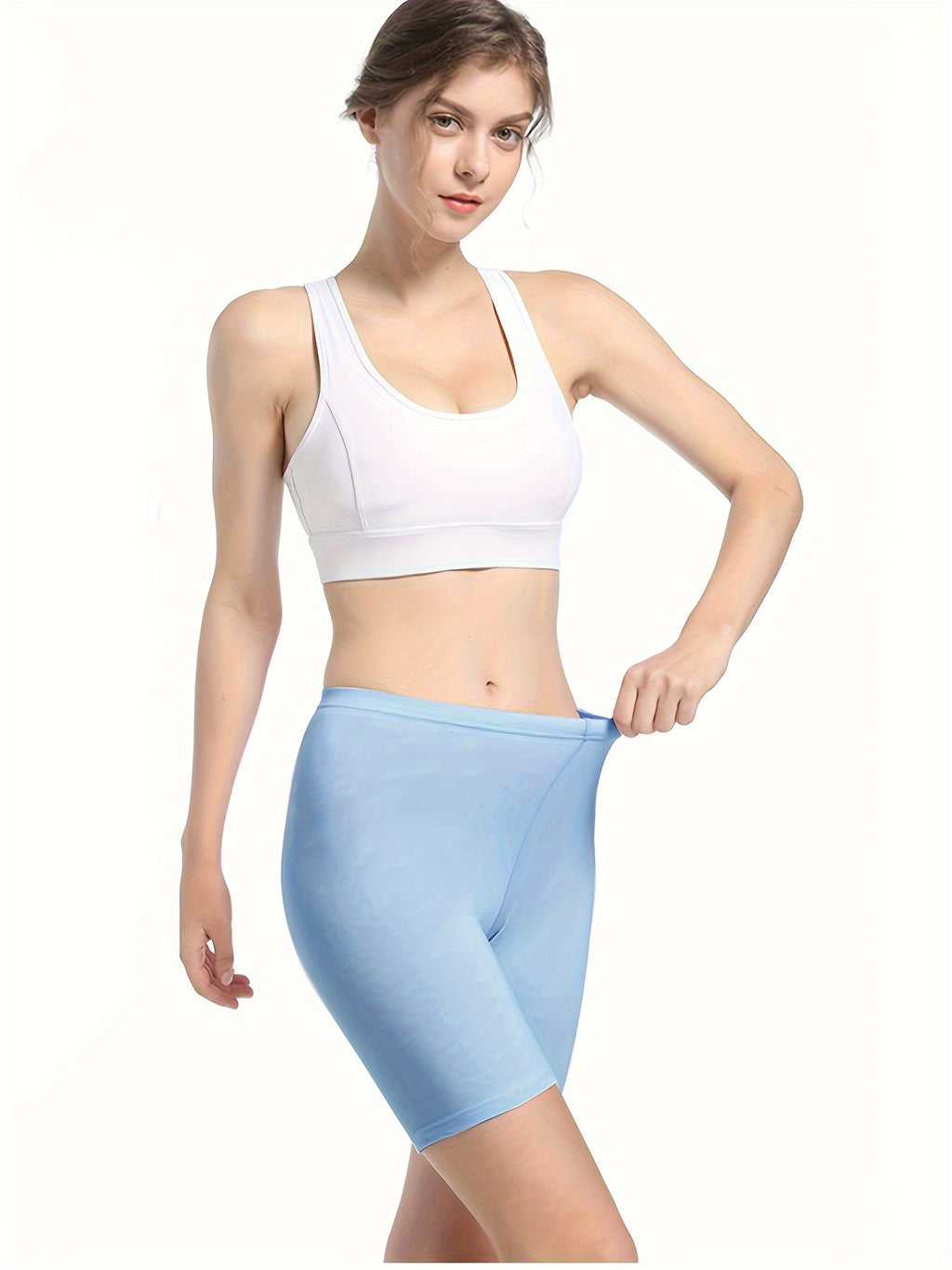 Women's High-Waisted Yoga Shorts