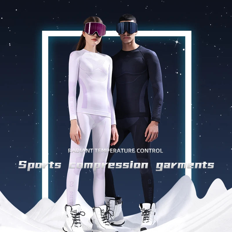 GOLOVEJOY Tights Men Fitness Clothing Quick Dry Compression Gym Fitness Sets Mens Compression Shirts Athletic Clothing for Man