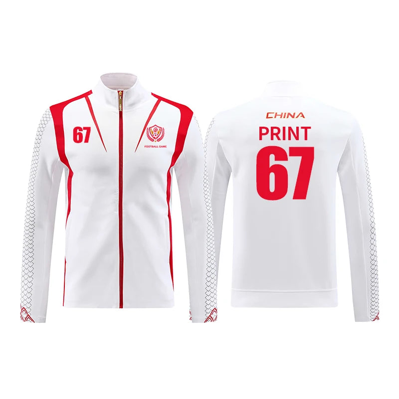 Unisex Hooded Sports Windbreaker