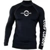 Men's 3D Printed Compression Rash Guard
