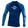 Men's 3D Printed Compression Rash Guard