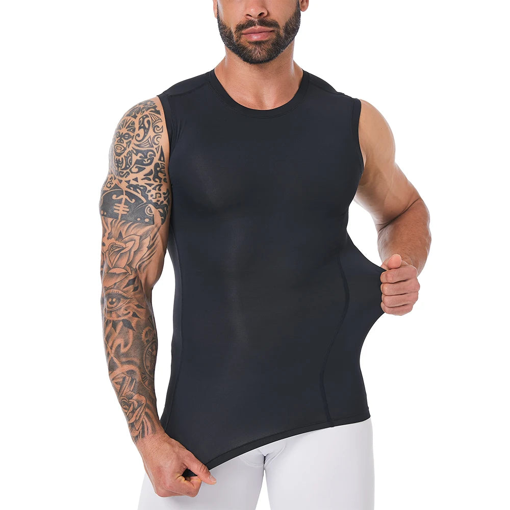 Men's Sleeveless Compression Tank Top