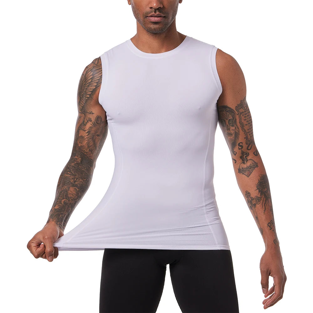 Men's Sleeveless Compression Tank Top