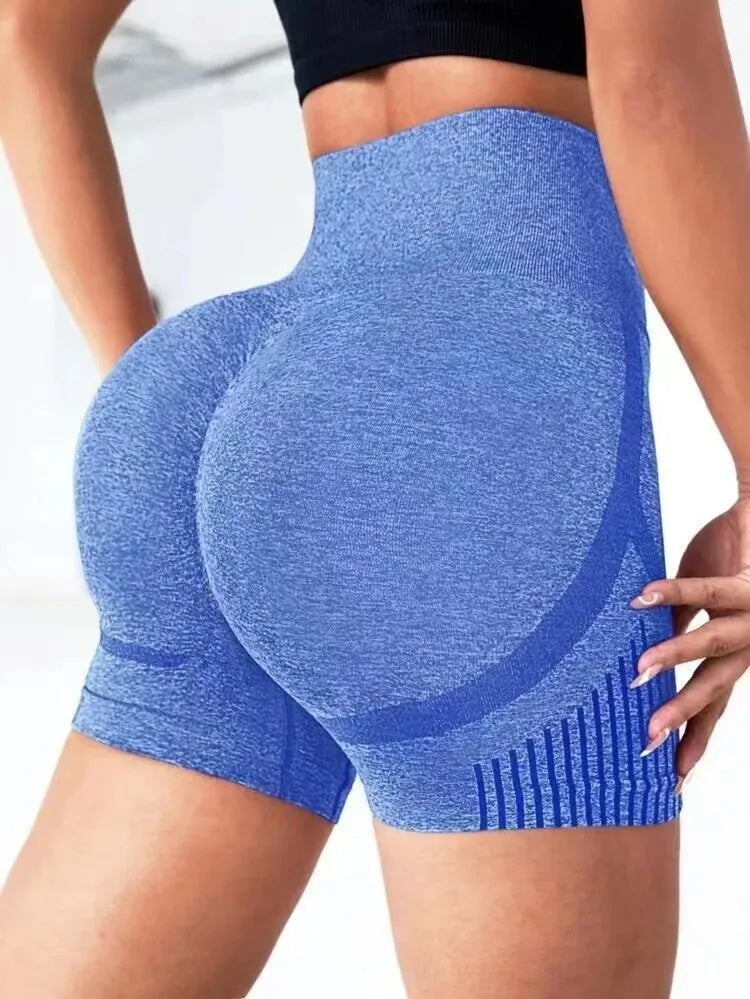 Women's High-Waist Yoga Shorts