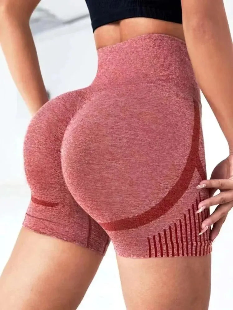 Women's High-Waist Yoga Shorts