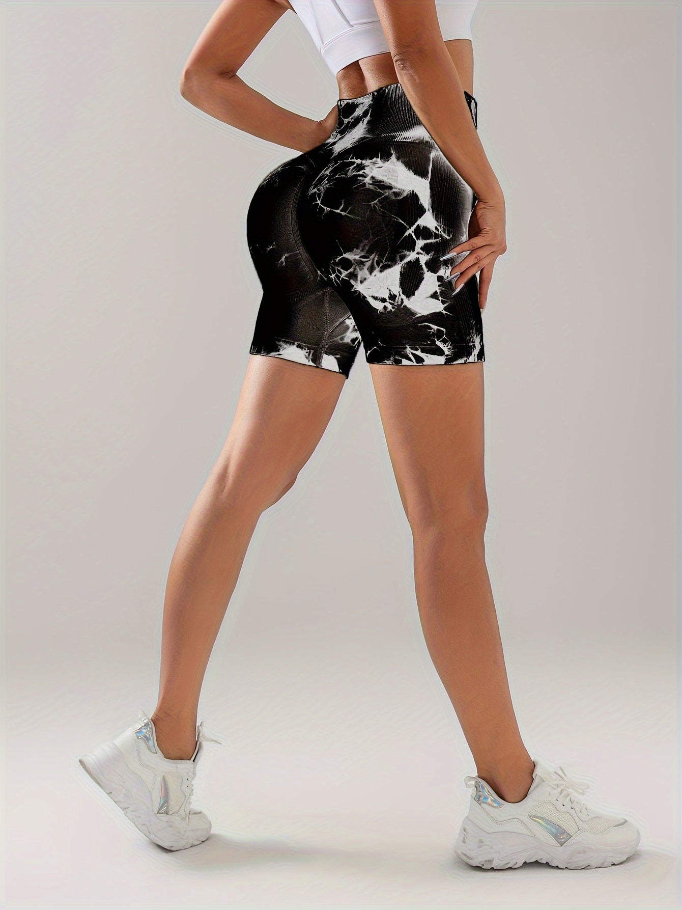 Women's High-Waisted Yoga Shorts