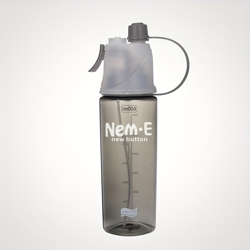 600ml Sports Water Bottle with Straw