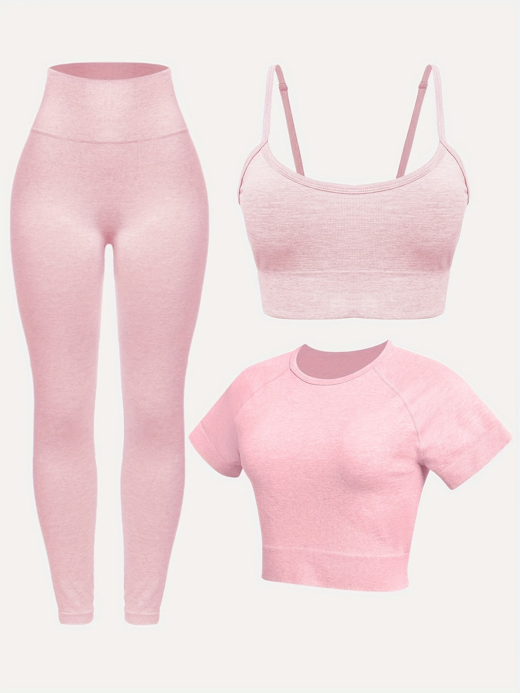 Women's 3-Piece Yoga Activewear Set