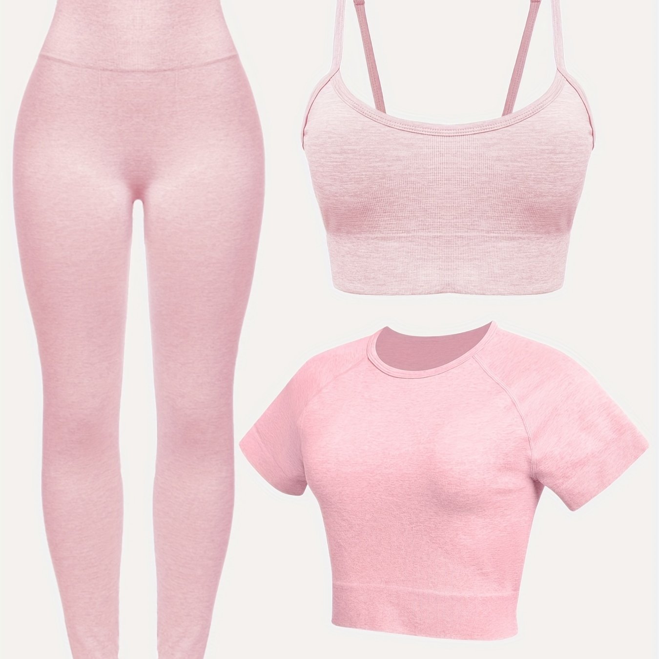 Women's 3-Piece Yoga Activewear Set