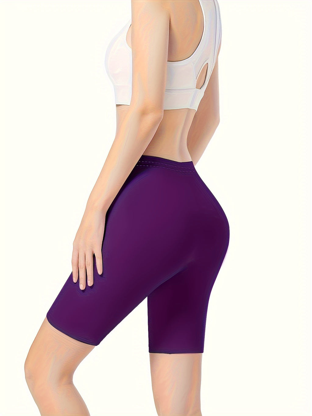 Women's High-Waisted Yoga Shorts