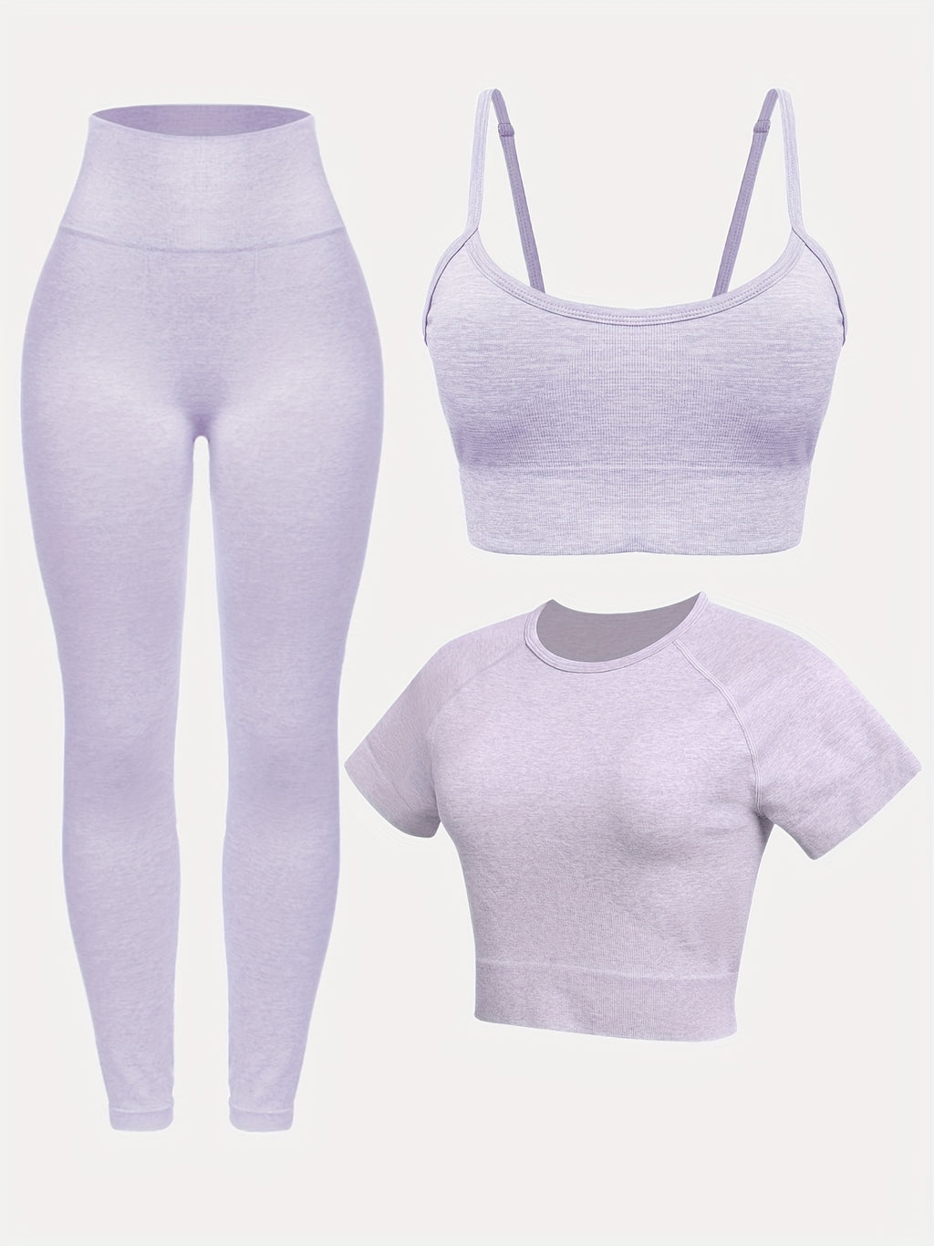 Women's 3-Piece Yoga Activewear Set