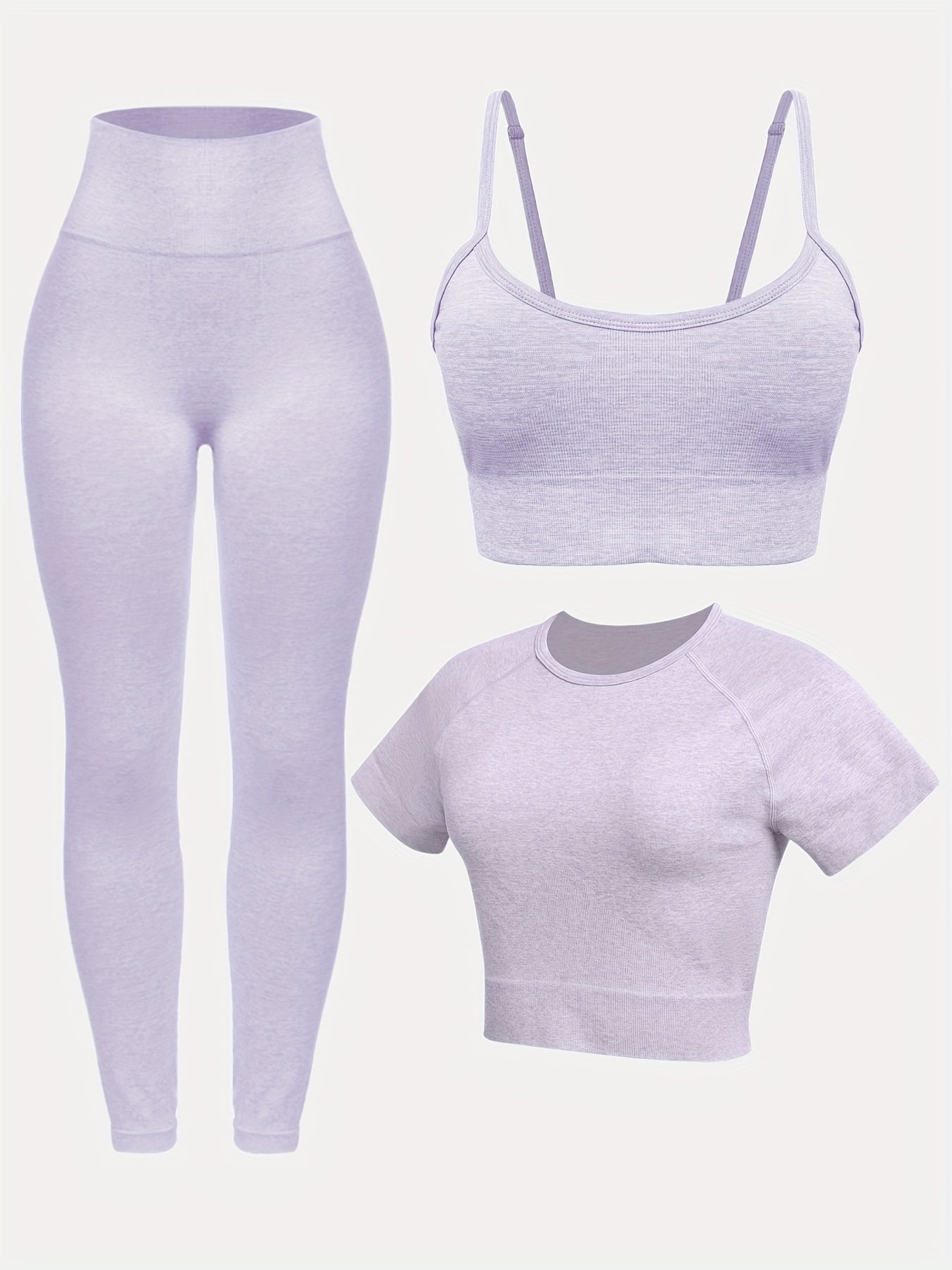 Women's 3-Piece Yoga Activewear Set