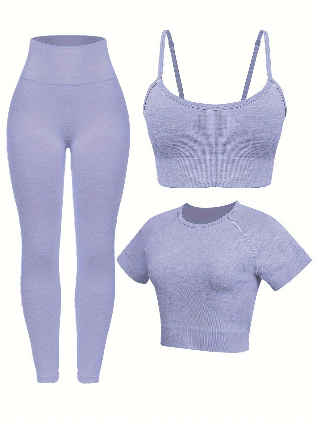 Women's 3-Piece Yoga Activewear Set