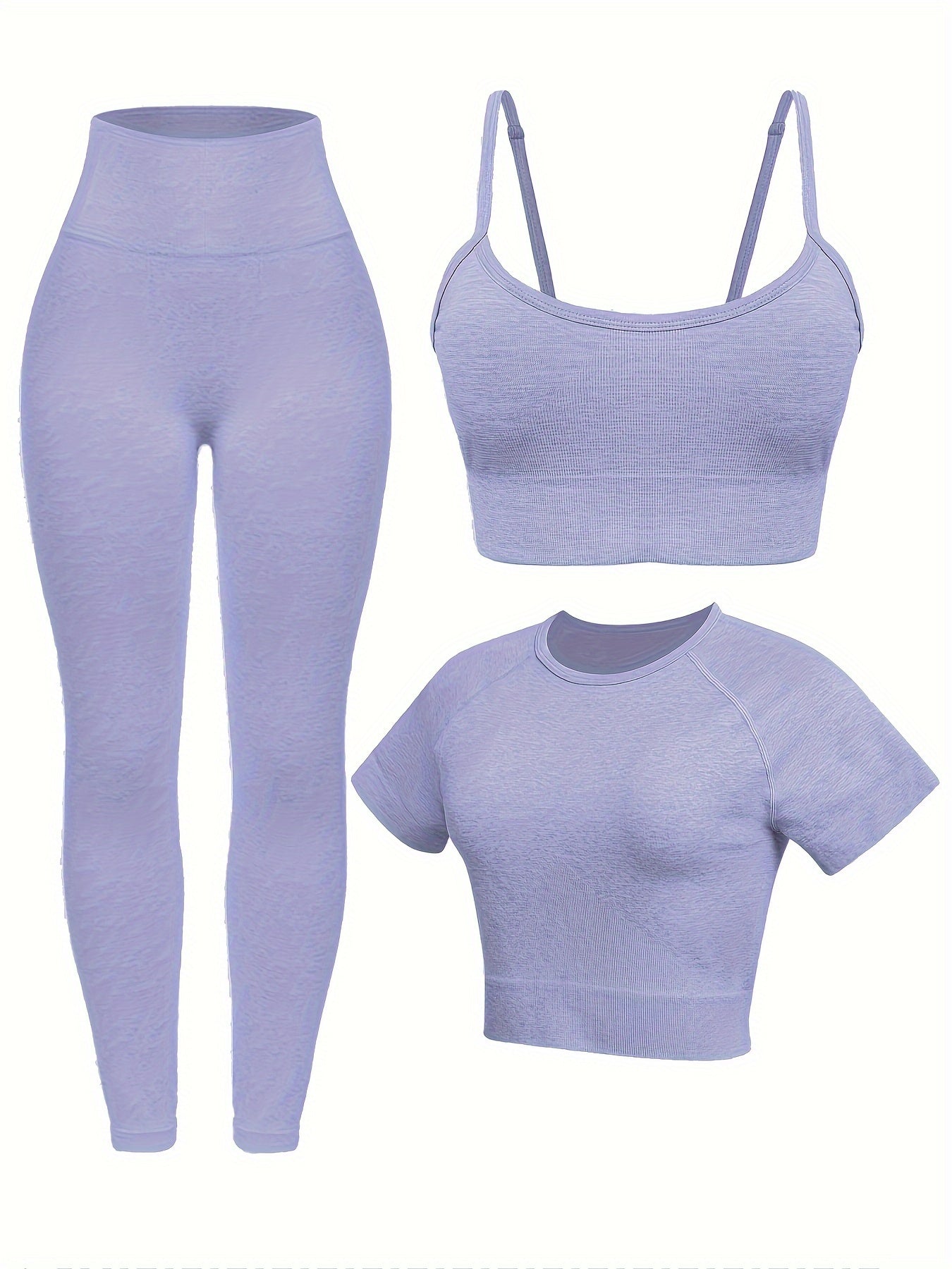 Women's 3-Piece Yoga Activewear Set