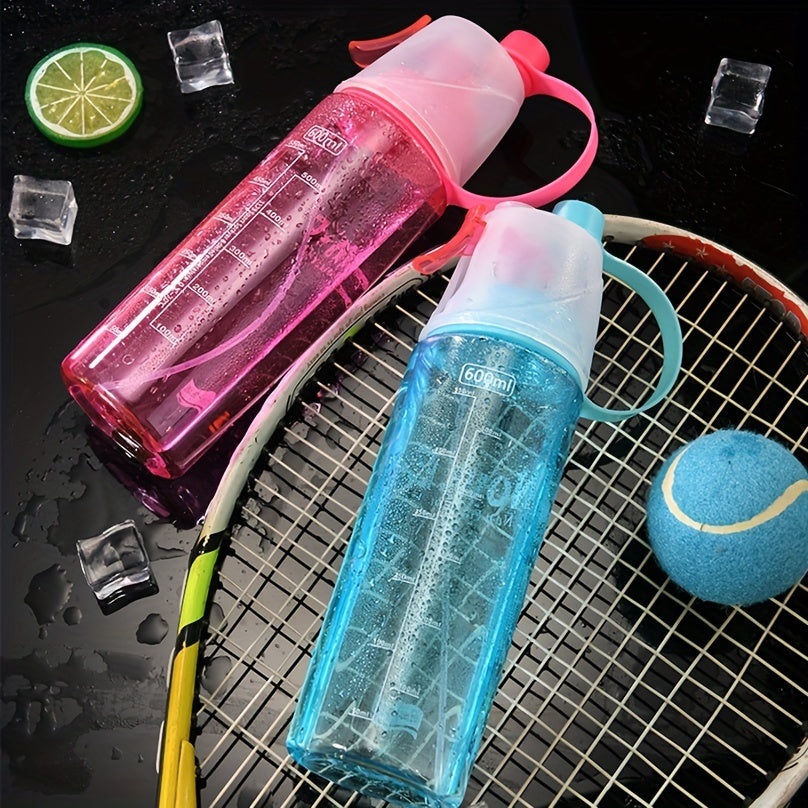 600ml Sports Water Bottle with Straw